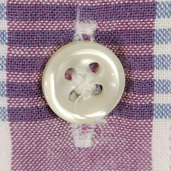 Polo Ralph Lauren Shirt Men's Blake Madras Plaid Short Sleeve Button Down Large - Picture 5 of 9